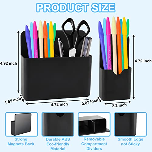 top-tier KITANIS Magnetic Pen Holder,2 Pack Magnetic Dry Erase Marker Holder Collection